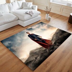 Alternative view of Tapis Superman Justice League 2