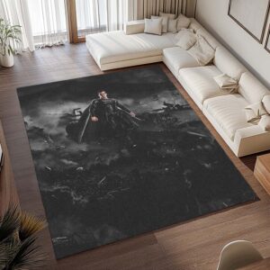 Alternative view of Tapis Superman – Justice League
