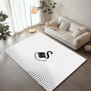 Tapis Swansea City AFC EFL Championship Black Dot Background