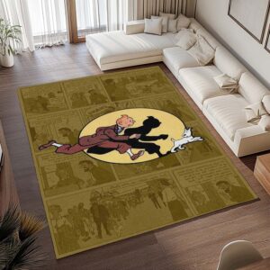 Alternative view of Tapis Tintin et Milou 2