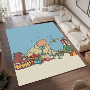 Alternative view of Tapis Tintin et Milou 3