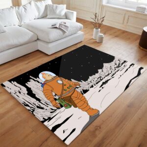 Alternative view of Tapis Tintin – On a marché sur la Lune 2