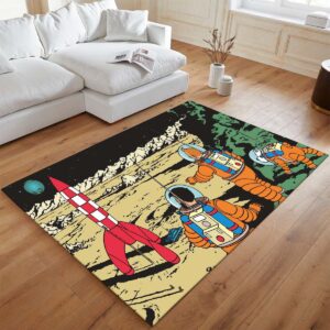 Alternative view of Tapis Tintin – On a marché sur la Lune 3