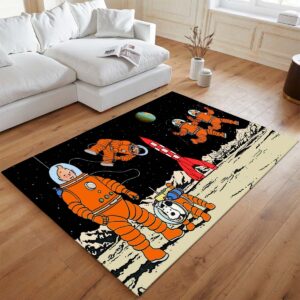 Alternative view of Tapis Tintin – On a marché sur la Lune