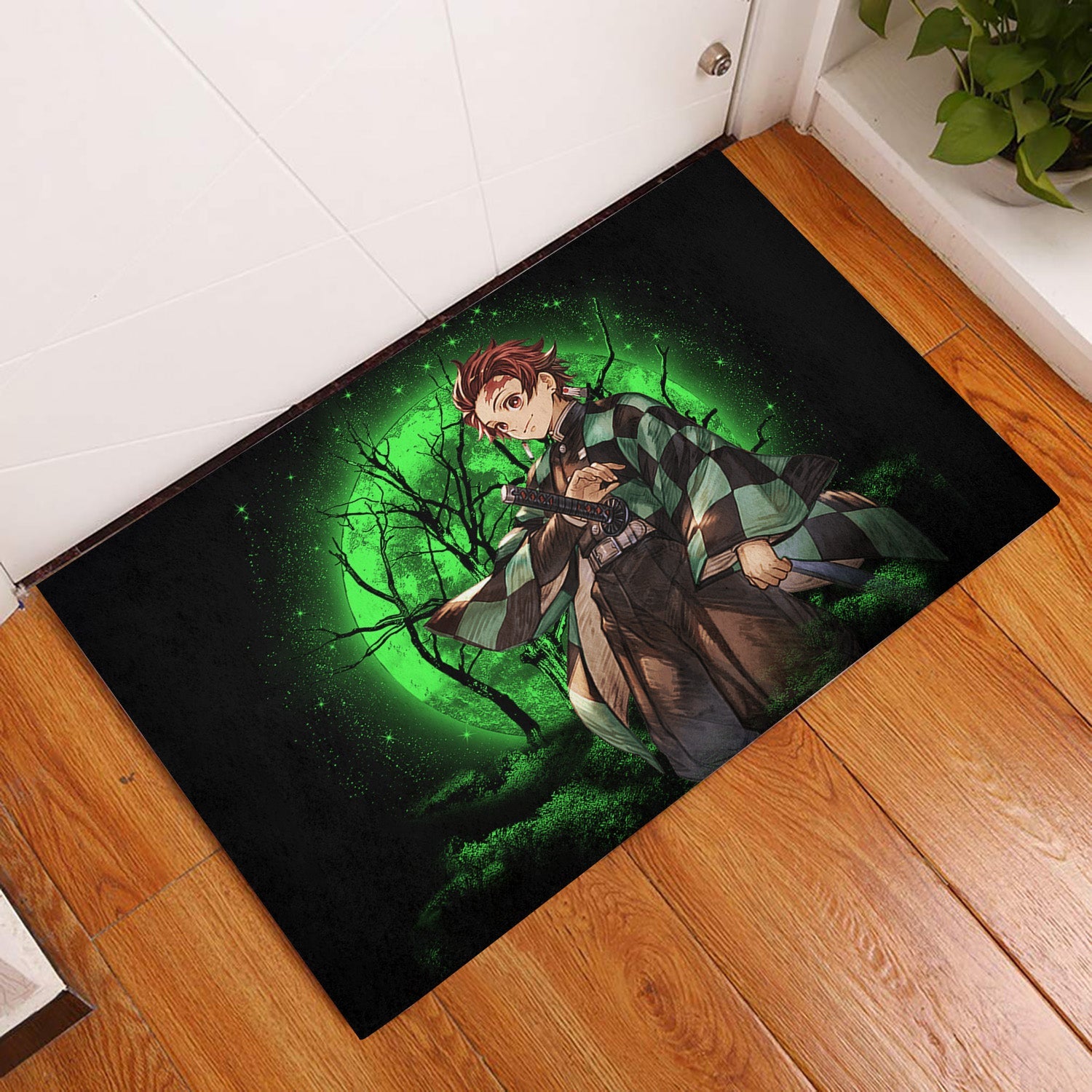 Tapis Tanjiro Demonslayer Moonlight Doormat Home Decor – Image 3