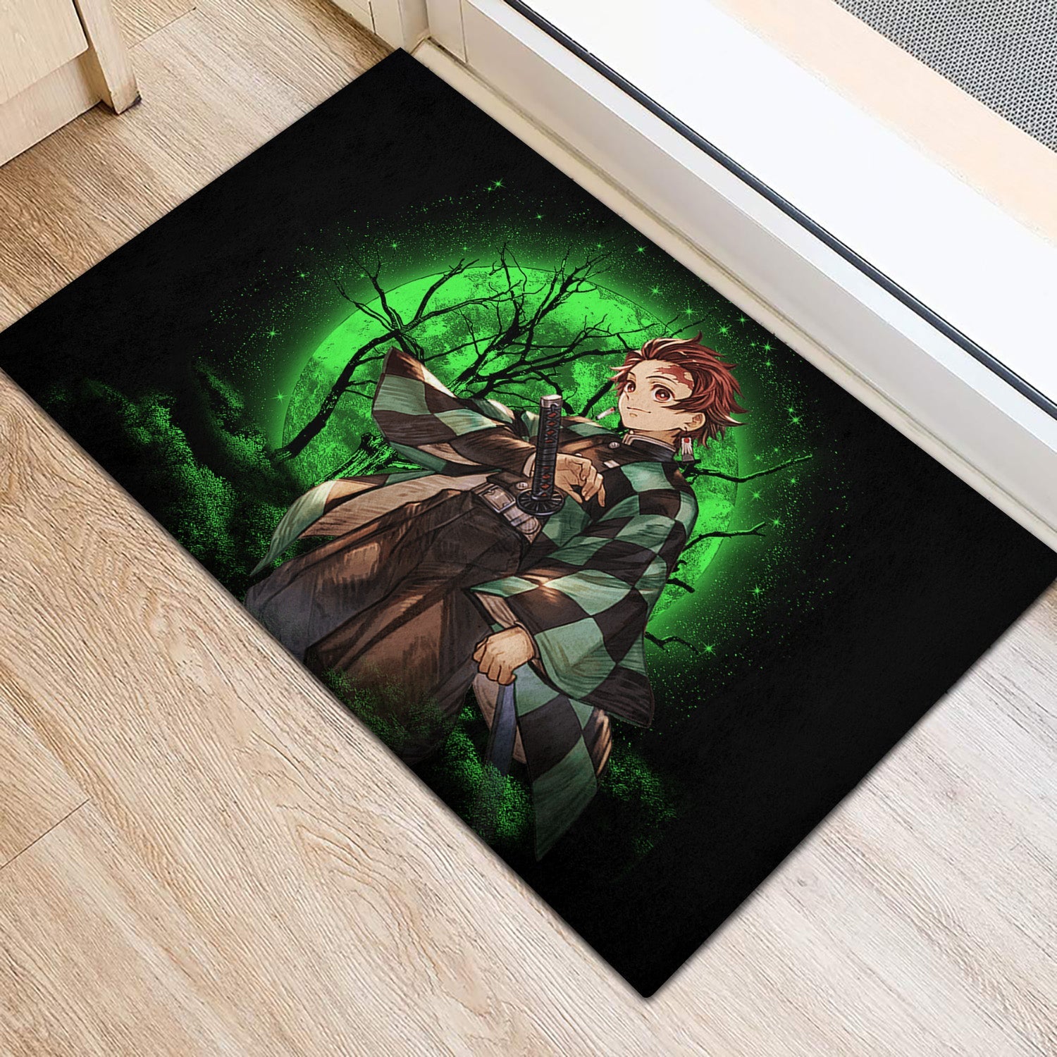 Tapis Tanjiro Demonslayer Moonlight Doormat Home Decor – Image 2