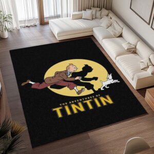 Alternative view of Tapis Les Aventures de Tintin 3