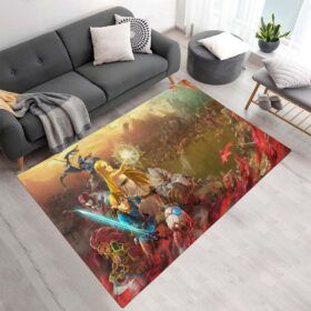 Tapis La Légende de Zelda – Link et la princesse Zelda Tous les personnages