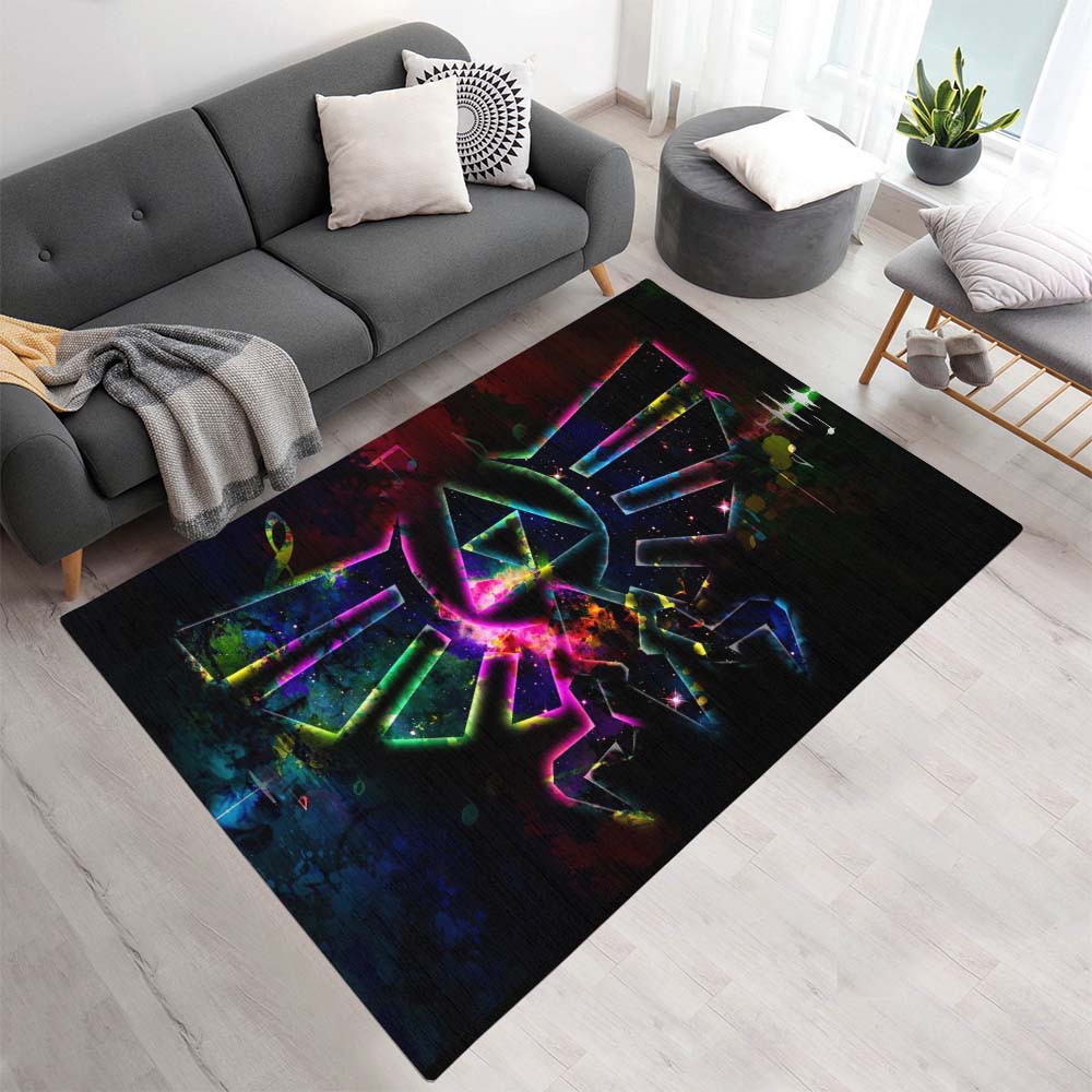 Tapis La Légende de Zelda – Logo style galaxie