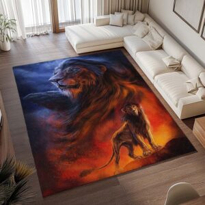 Alternative view of Tapis Le Roi Lion 1003