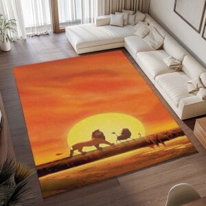 Alternative view of Tapis Le Roi Lion 1004