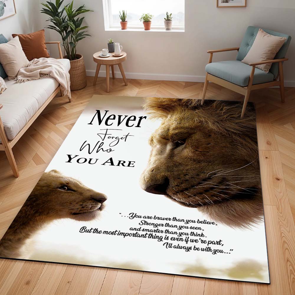 Tapis Le Roi Lion – N’oublie jamais qui tu es