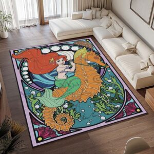 Alternative view of Tapis La Petite Sirène 01