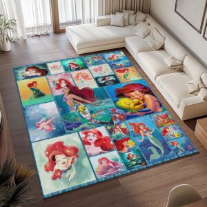Alternative view of Tapis La Petite Sirène 02