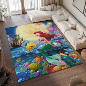 Alternative view of Tapis La Petite Sirène 03