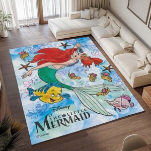 Alternative view of Tapis La Petite Sirène 04