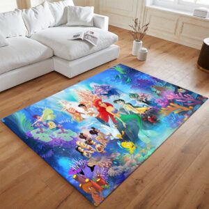 Alternative view of Tapis La Petite Sirène 05