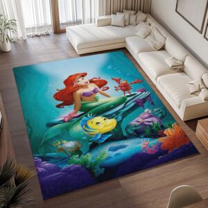 Alternative view of Tapis La Petite Sirène 06