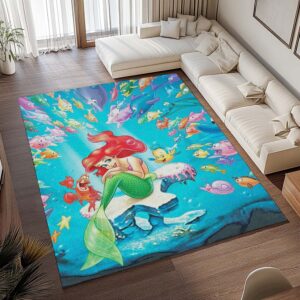 Alternative view of Tapis La Petite Sirène 23