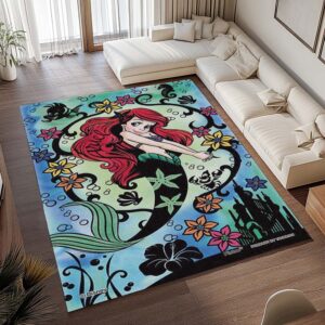 Alternative view of Tapis La Petite Sirène 25