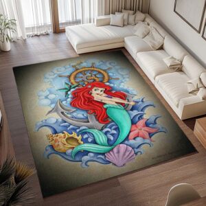 Alternative view of Tapis La Petite Sirène 26