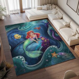 Alternative view of Tapis La Petite Sirène 29