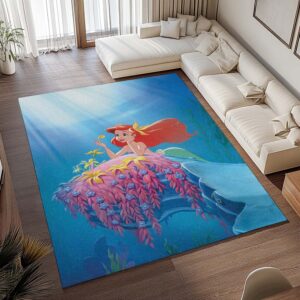 Alternative view of Tapis La Petite Sirène 36