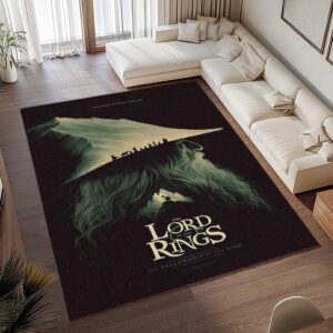 Alternative view of Tapis Le Seigneur des Anneaux – La Communauté de l’Anneau 2