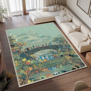 Alternative view of Tapis Le Seigneur des Anneaux 14