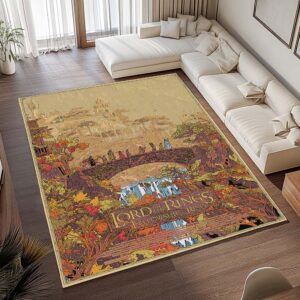 Alternative view of Tapis Le Seigneur des Anneaux 15