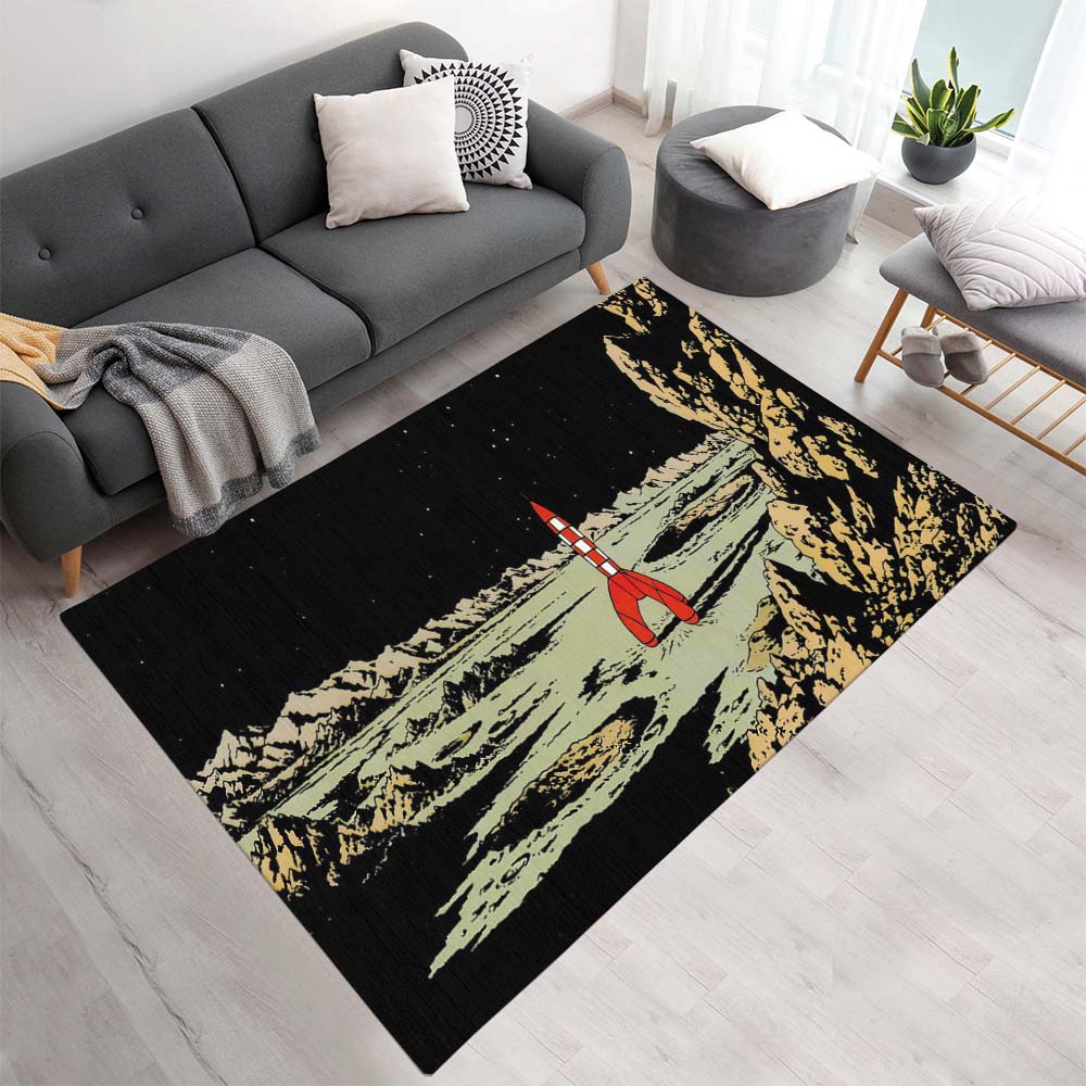 Tapis La Fusée lunaire – Les Aventures de Tintin 3