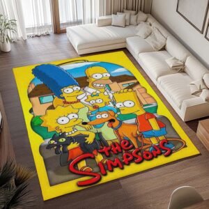 Alternative view of Tapis Les Simpson – Tous les personnages 03