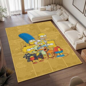 Alternative view of Tapis Les Simpson – Tous les personnages 09