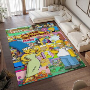Alternative view of Tapis Les Simpson – Tous les personnages 12
