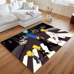 Alternative view of Tapis Les Simpson – Tous les personnages 19