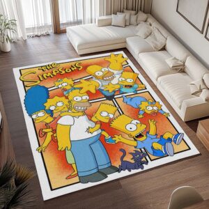 Alternative view of Tapis Les Simpson – Tous les personnages