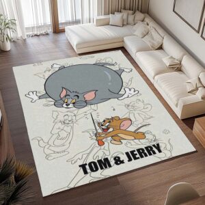 Alternative view of Tapis Tom et Jerry – Personnages de dessin animé 07