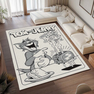 Alternative view of Tapis Tom et Jerry – Personnages de dessin animé 08