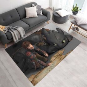 Tapis Dragons – Krokmou et Harold 05