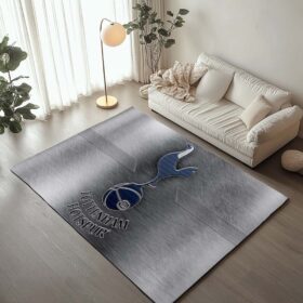 Tapis Tottenham Hotspur FC COYS Metal Background Sport Team 06