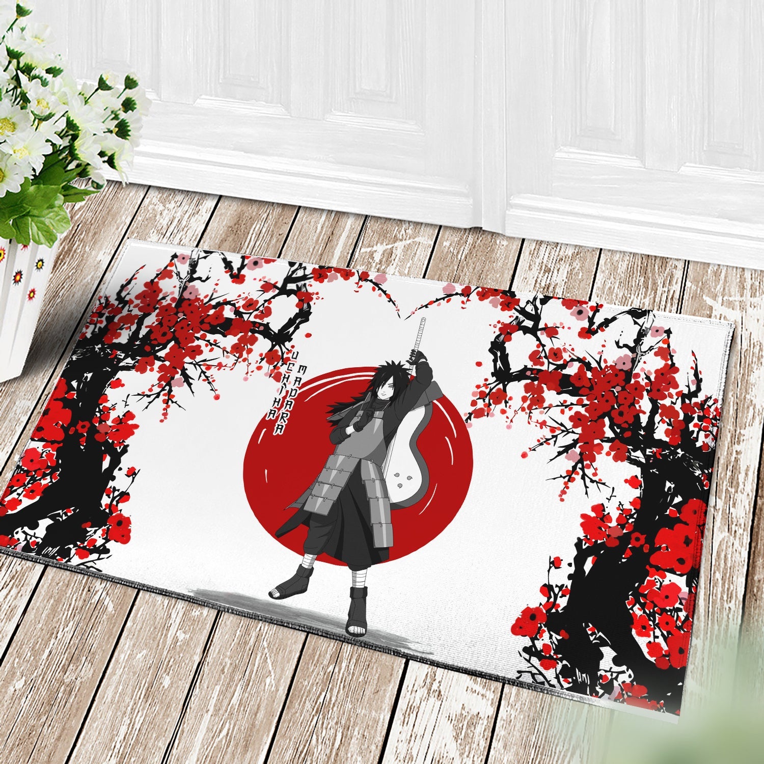 Tapis Uchiha Madara Japan Doormat Home Decor