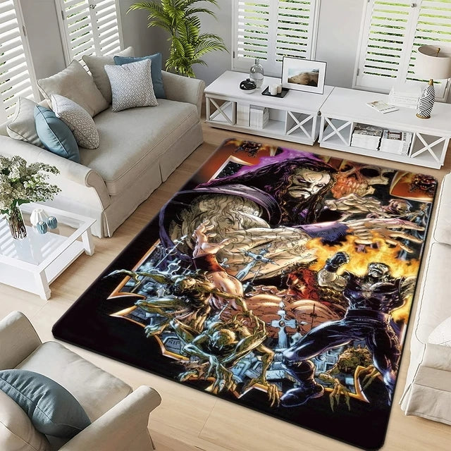 Tapis WWE RAW Carpet Living Room Bedroom Sofa Rug Door Mat 01