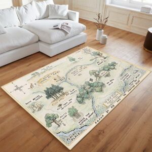 Alternative view of Tapis Carte Winnie l’Ourson