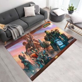 Tapis World of Warcraft – Sylvanas, Vol’jin, Cairne Sabot-de-Sang, Thrall
