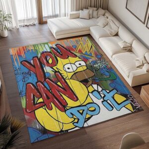 Alternative view of Tapis Tu n’y arriveras pas, Homer Simpson