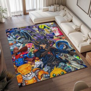 Alternative view of Tapis Yu-Gi-Oh – Personnages 1