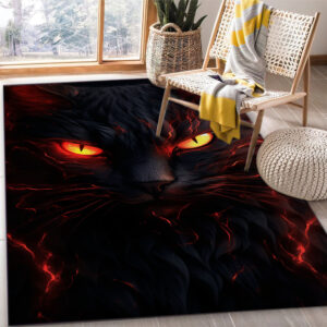 Alternative view of Tapis Cat Eyes Carpet Rug Home Room Decor