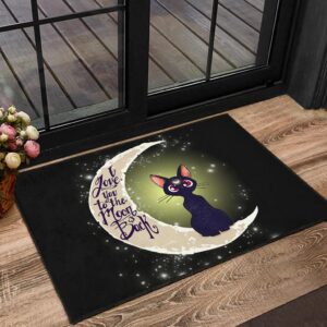 Alternative view of Tapis Sailor Moon Cat Love To The Moon Doormat