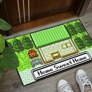 Alternative view of Tapis Pokemon (Gen II) Home Sweet Home Doormat
