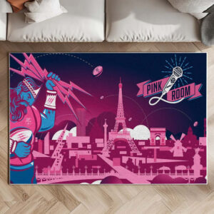 Alternative view of Tapis Stade Francais Paris Rugby Club 20